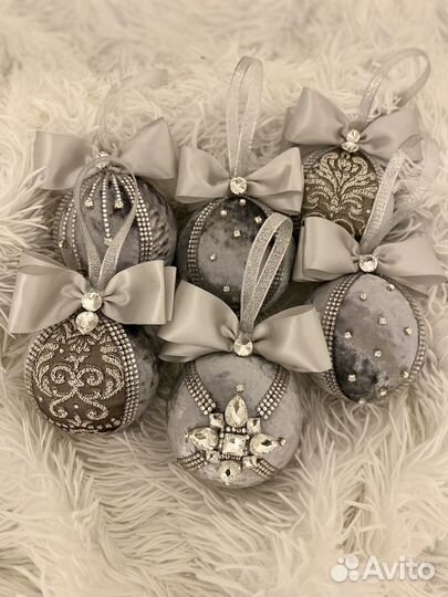 Новогодние игрушки ручной работы