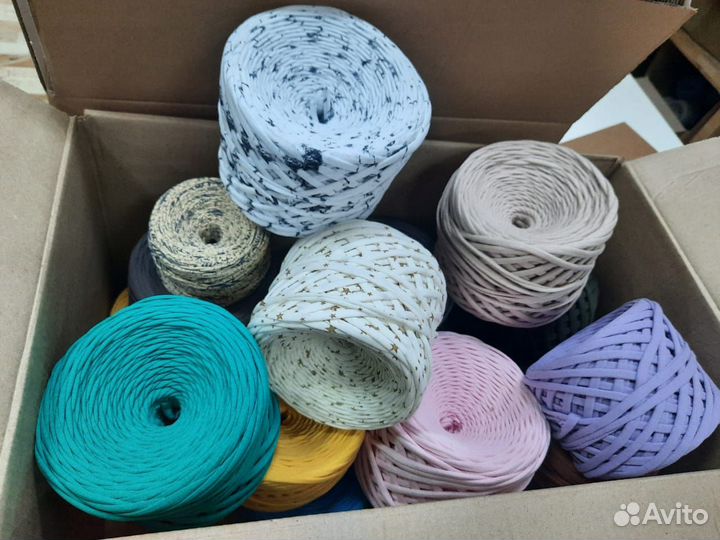 Трикотажная пряжа для вязания на вес