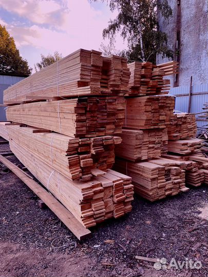 Доска обрезная 50х150х6000мм