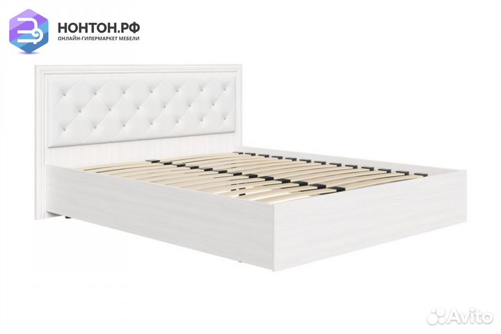 Кровать Прованс ясень анкор светлый