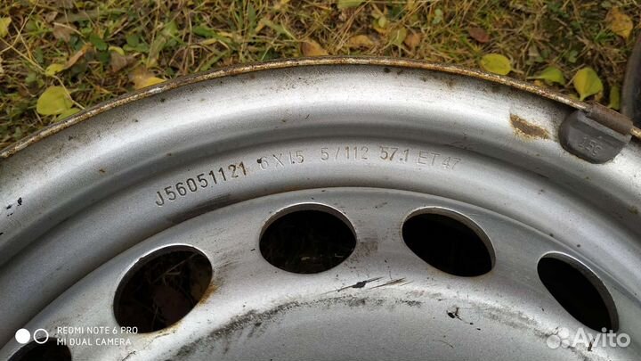 Колесные диски r15