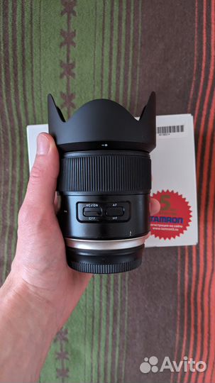 Объектив Tamron 35mm f/1.8 Di VC USD (for Canon)