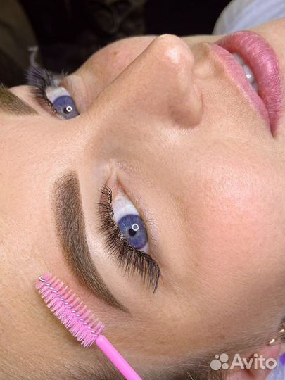 Наращивание ресниц, перманентный макияж