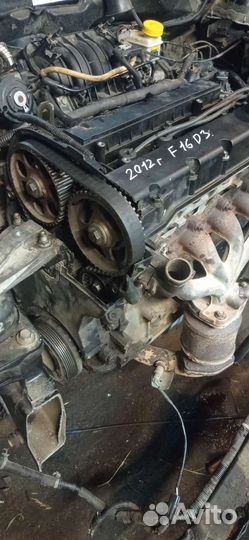 Двигатель F16D3 Chevrolet Lacetti 1.6л