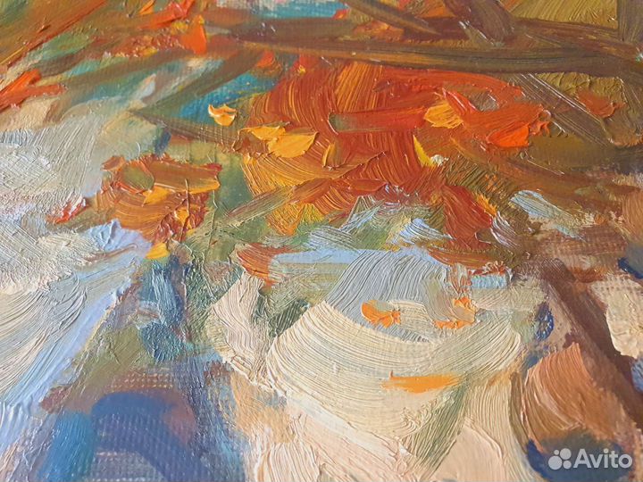 Картина маслом на холсте пейзаж