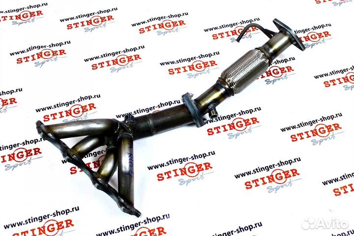 Паук 4-1 Stinger Sport Solaris II 16V 1.6L