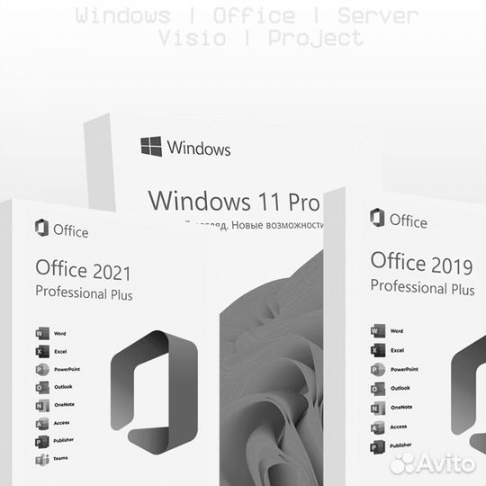 Windows 10(11) & PRO / MS office