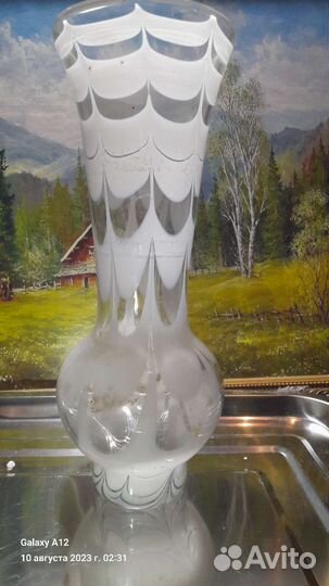 Ваза фарфоровая СССР 70 х годов