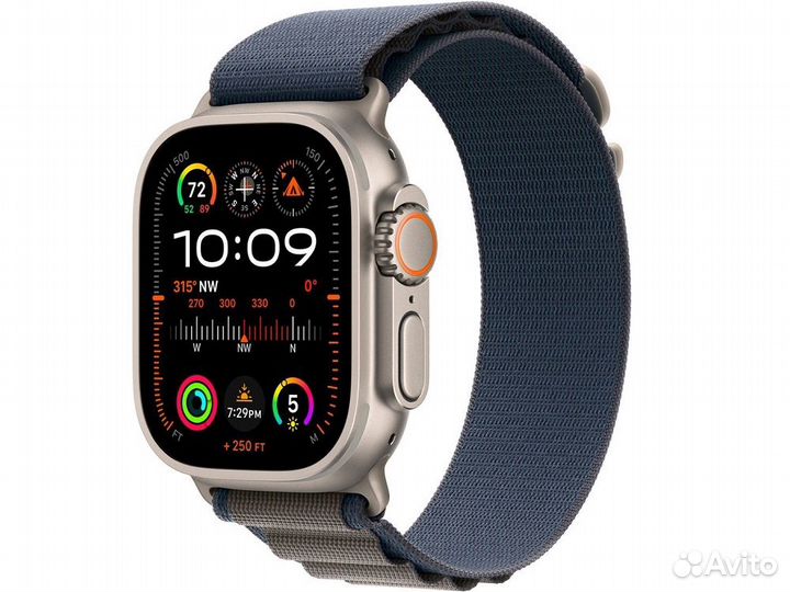 Apple watch Ultra 2 49mm Alpine Loop Blue M