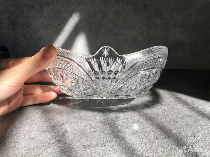 Салатники СССР стеклянные 2 шт цена за оба