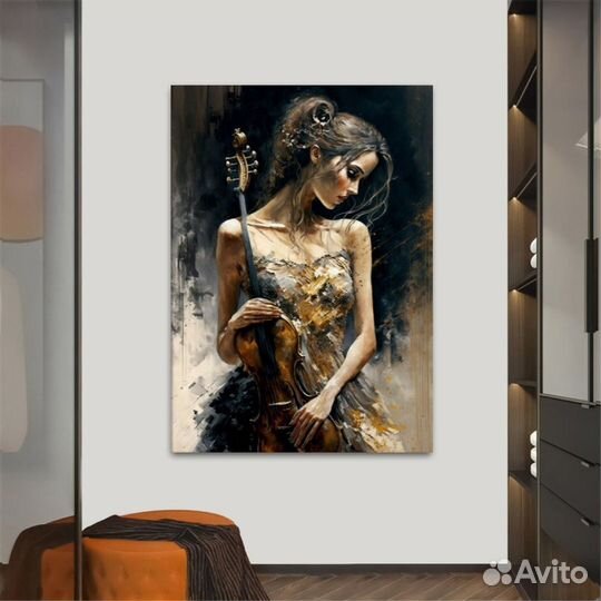 Картина маслом на холсте Утонченность