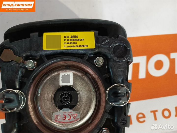 Подушка безопасности водителя Chevrolet Cruze 2012