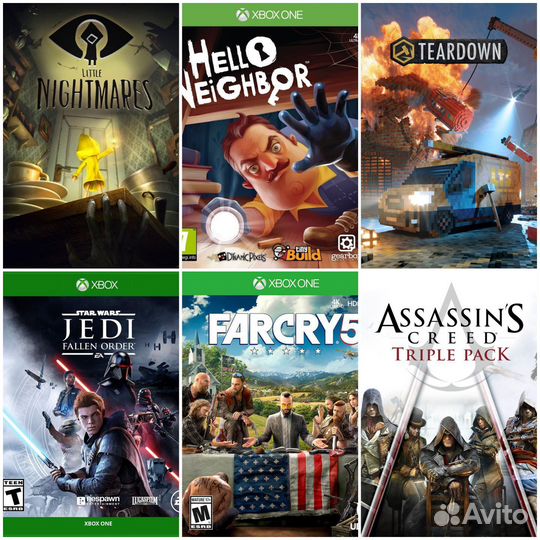 Игры на Xbox Series/One более 1010