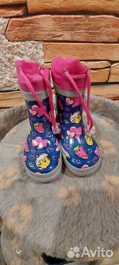 Резиновые сапоги котофей, 22 р