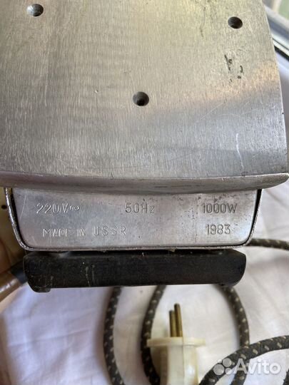Утюг СССР рабочий