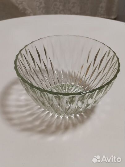 Салатник. Хрусталь. СССР
