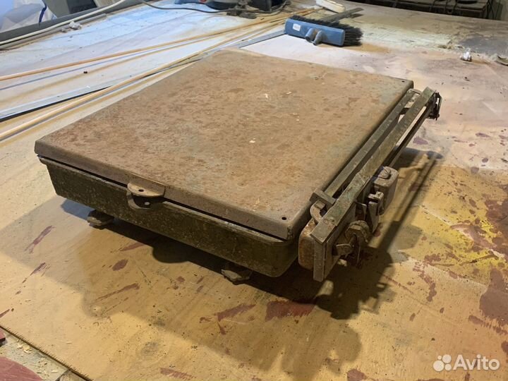 Весы напольные механические бу