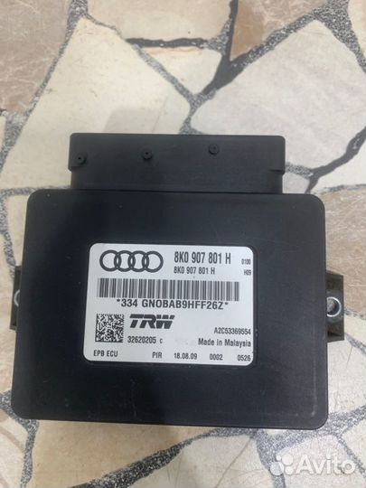 Блок управления стояночным тормозом Audi A5 купе