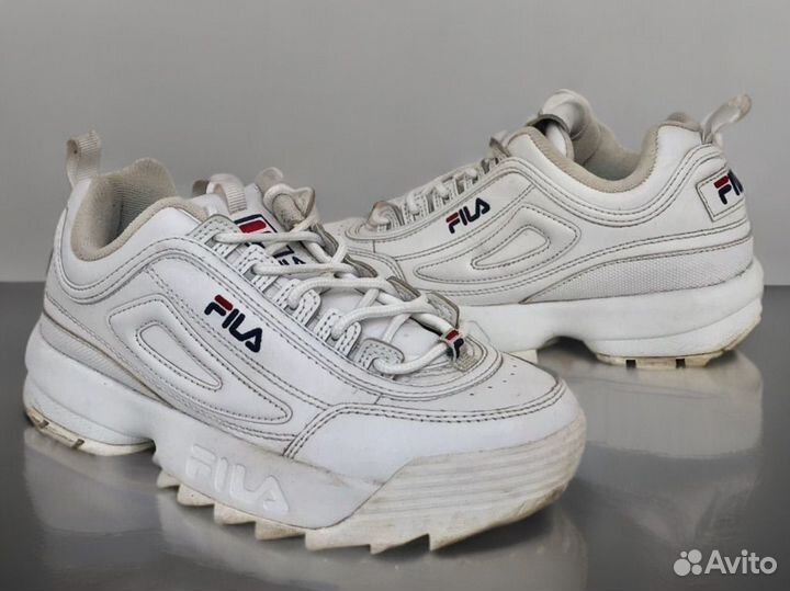 Fila Белые женские кроссовки Disruptor 2 Premium