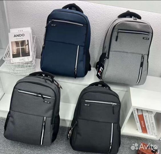 Рюкзак мужской городской. Для ноутбука, школьный