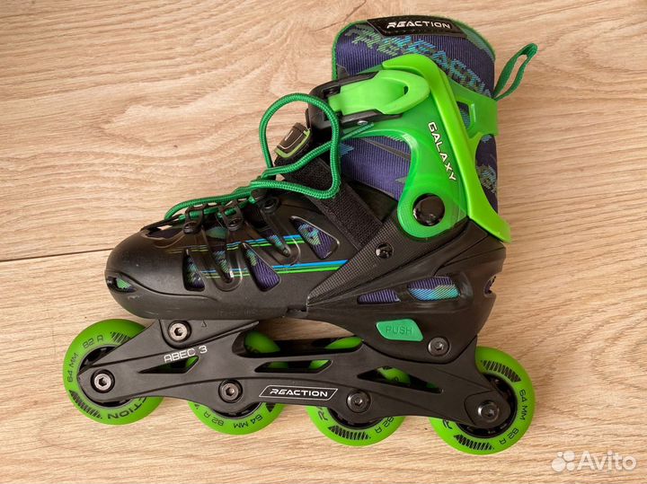 Роликовые коньки детские раздвижные