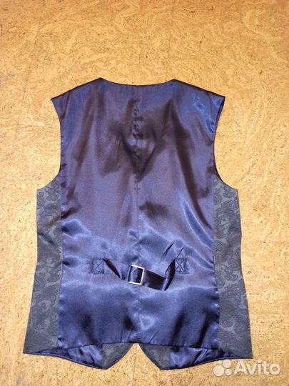 Костюм-двойка: жилетка+брюки, рост 152-158, б/у