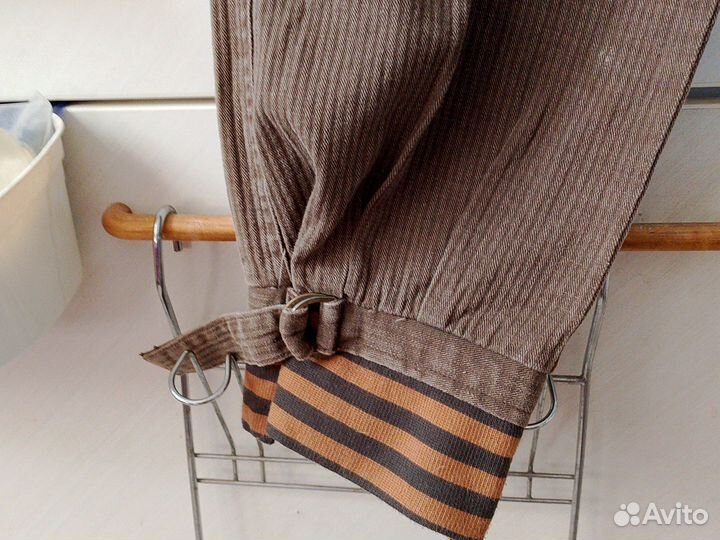 Брюки молодежные широкие внизу на резинки