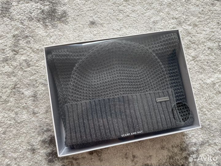 Michael kors набор мужской шапка/шарф