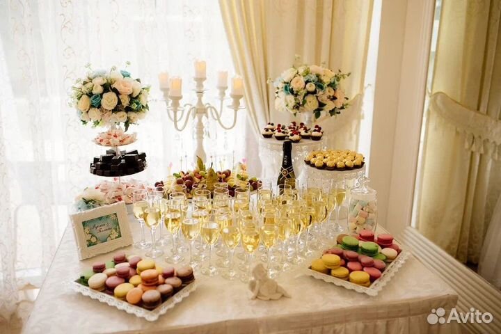 Аренда посуды на фуршет и кенди бар