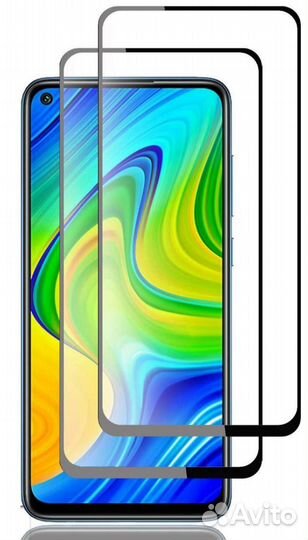 Два защитных стекла на Xiaomi Redmi 7