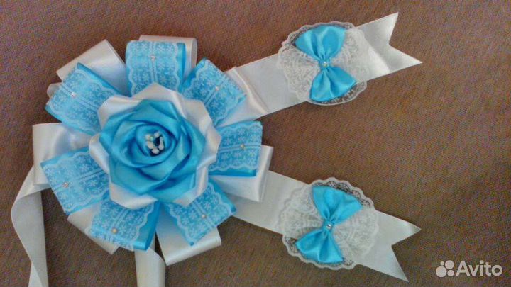 Бант на выписку из роддома