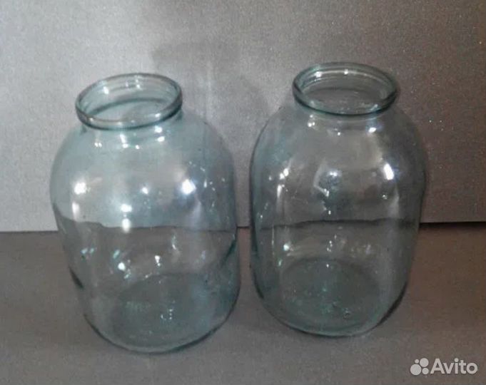 Стеклянная банка 3л б/у