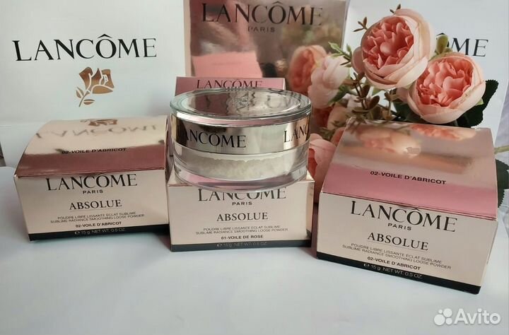 Пудра. Lancome. Рассыпчатая, оригинал. Франция