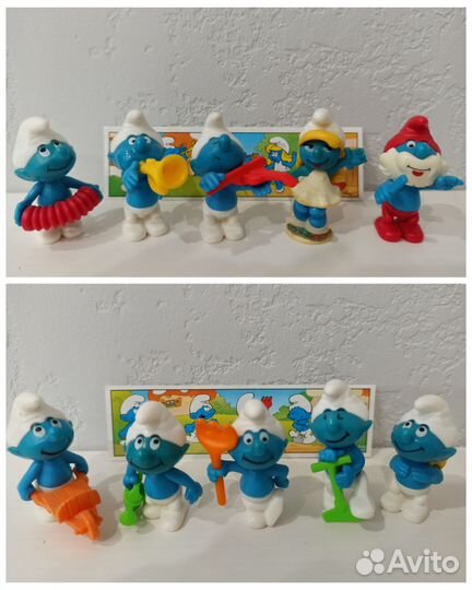 Киндер: Винкс, Смурфы, Шрек, Губка боб