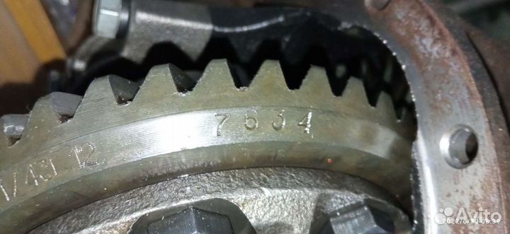 Задний редуктор niva