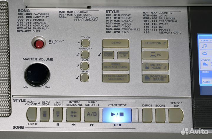 Синтезатор yamaha DGX - 305