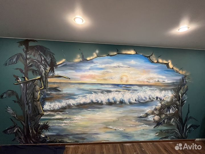 Художественная роспись стен