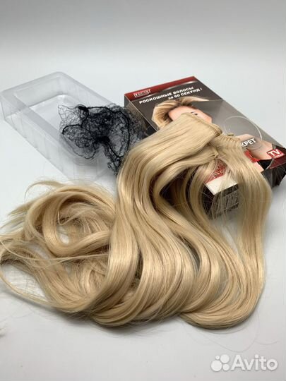 Новые нaклaдные волoсы блонд Волоcы на pезинкe пеп