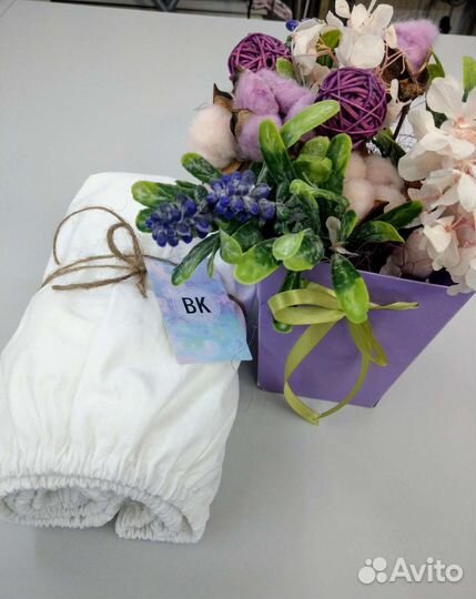 Простынь на резинке