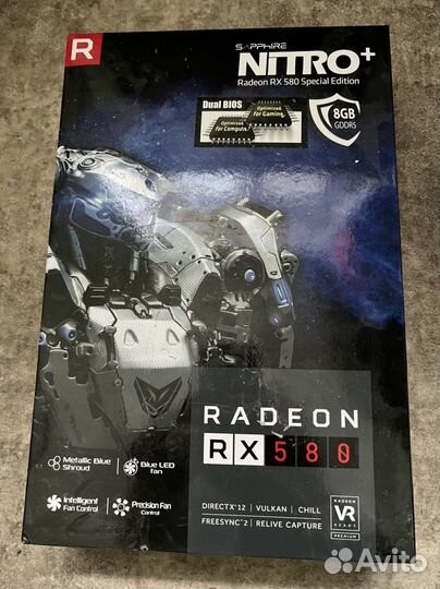 Rx 580 8gb nitro + special edition