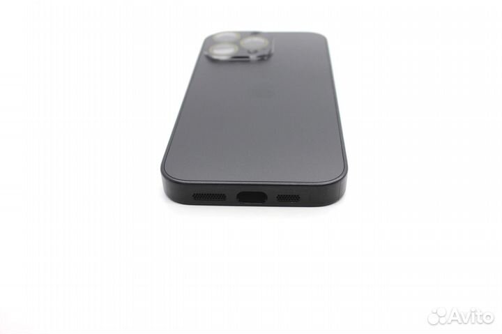 AG Glass Case на iPhone 15 Pro Max Black Titanium