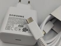 Зарядное устройство Samsung 45W с кабелем,белое