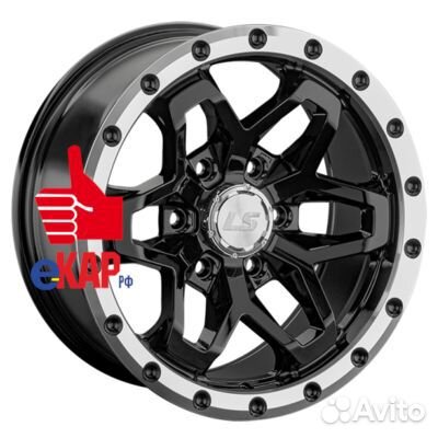 LS 9x17/6x139,7 ET15 D106,1 1350 BKL (конус, Колп