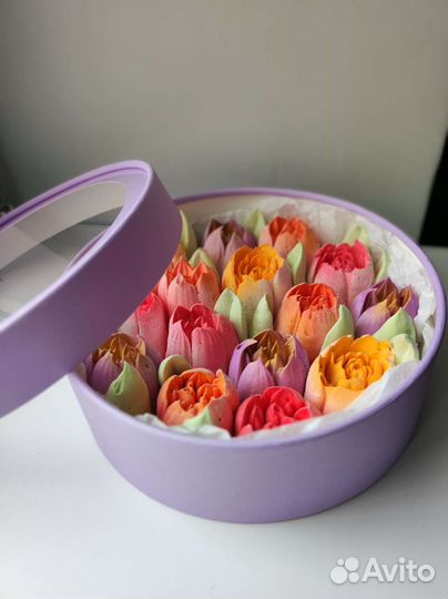 Сладкий подарок из зефира