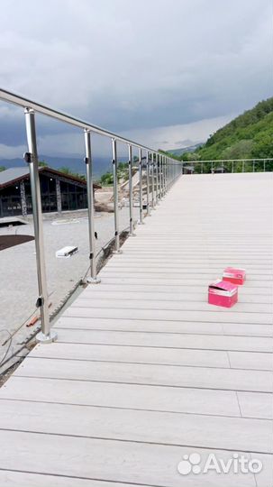 Перила из нержавеющей стали от производителя