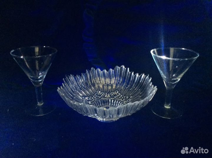 Салатник хрустальный