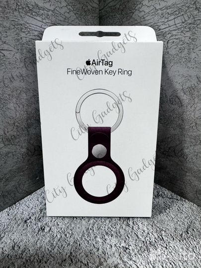 Apple AirTag FineWoven Key Ring – Mulberry