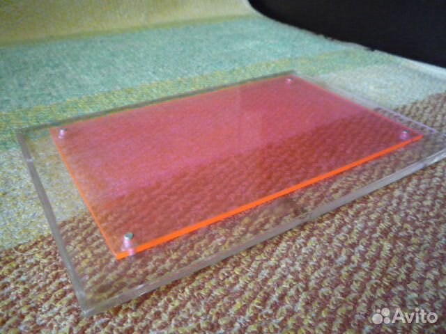 Шкатулка оргстекло СССР