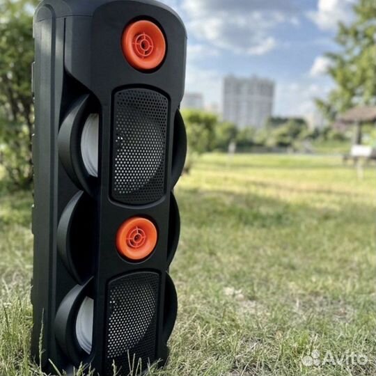 Большая беспроводная колонка аудиосистема блютуз