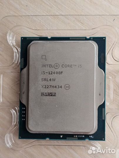 Процессор intel core i5 12400f BOX lga 1700